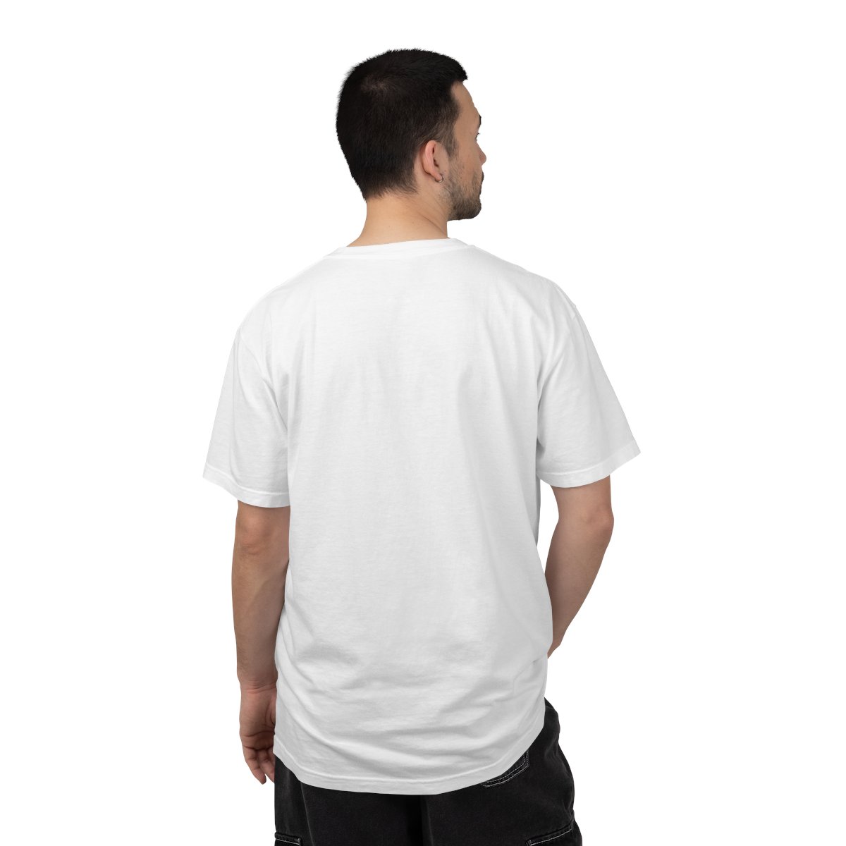 Greythium Luxe Essential Tee – Charcoal Emblem Edition